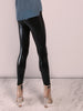 Black Crop Coated Leggings - papaya-fashion Black Crop Coated Leggings - papaya-fashion