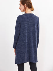 Purple Pockets Long Cardigan Purple Pockets Long Cardigan