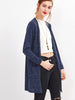 Purple Pockets Long Cardigan - papaya-fashion